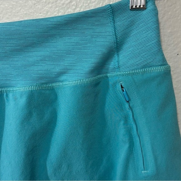 Outdoor Voices Hudson Shorts Women's XL Teal Blue 4" Inseam Brief Liner Running - Picture 2 of 7